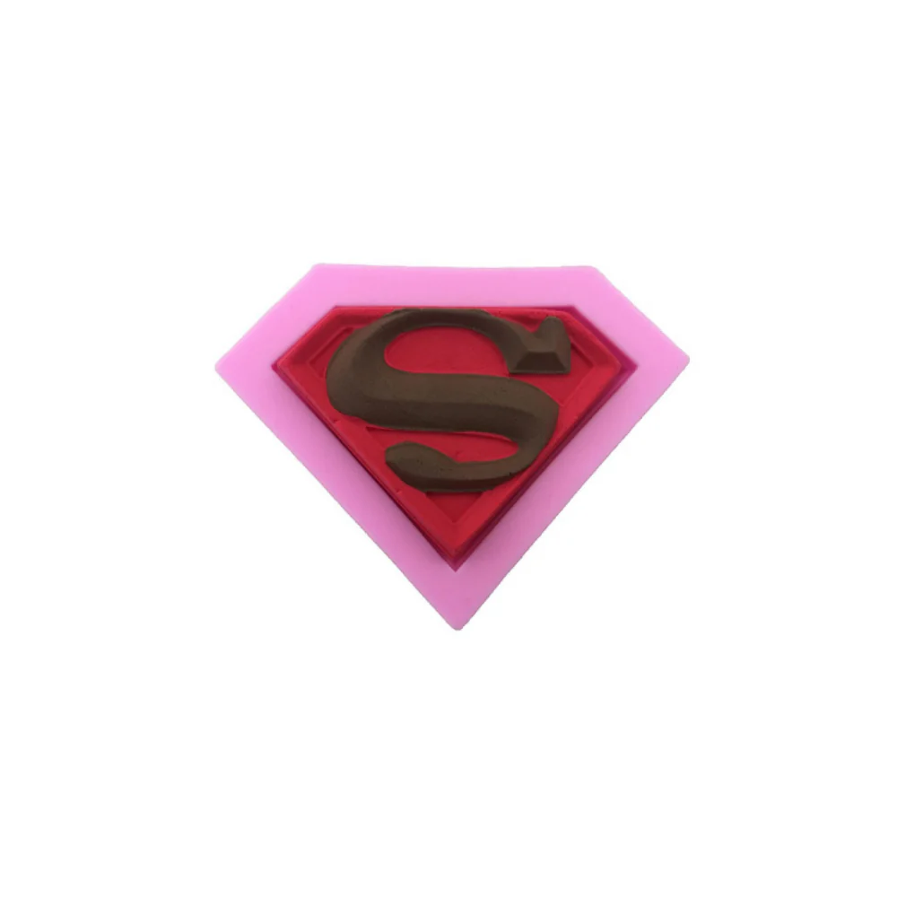 Molde de Silicona Escudo Superman Selva Negra