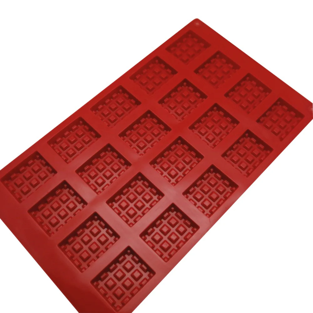 Molde de Silicona Mini Waffles 20 cavidades - Image 3