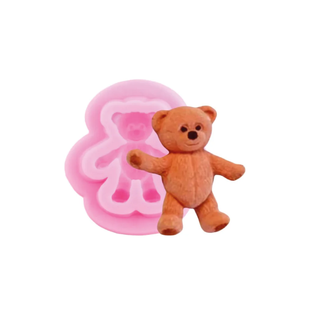 Molde de Silicona Osito Teddy Selva Negra - Image 2