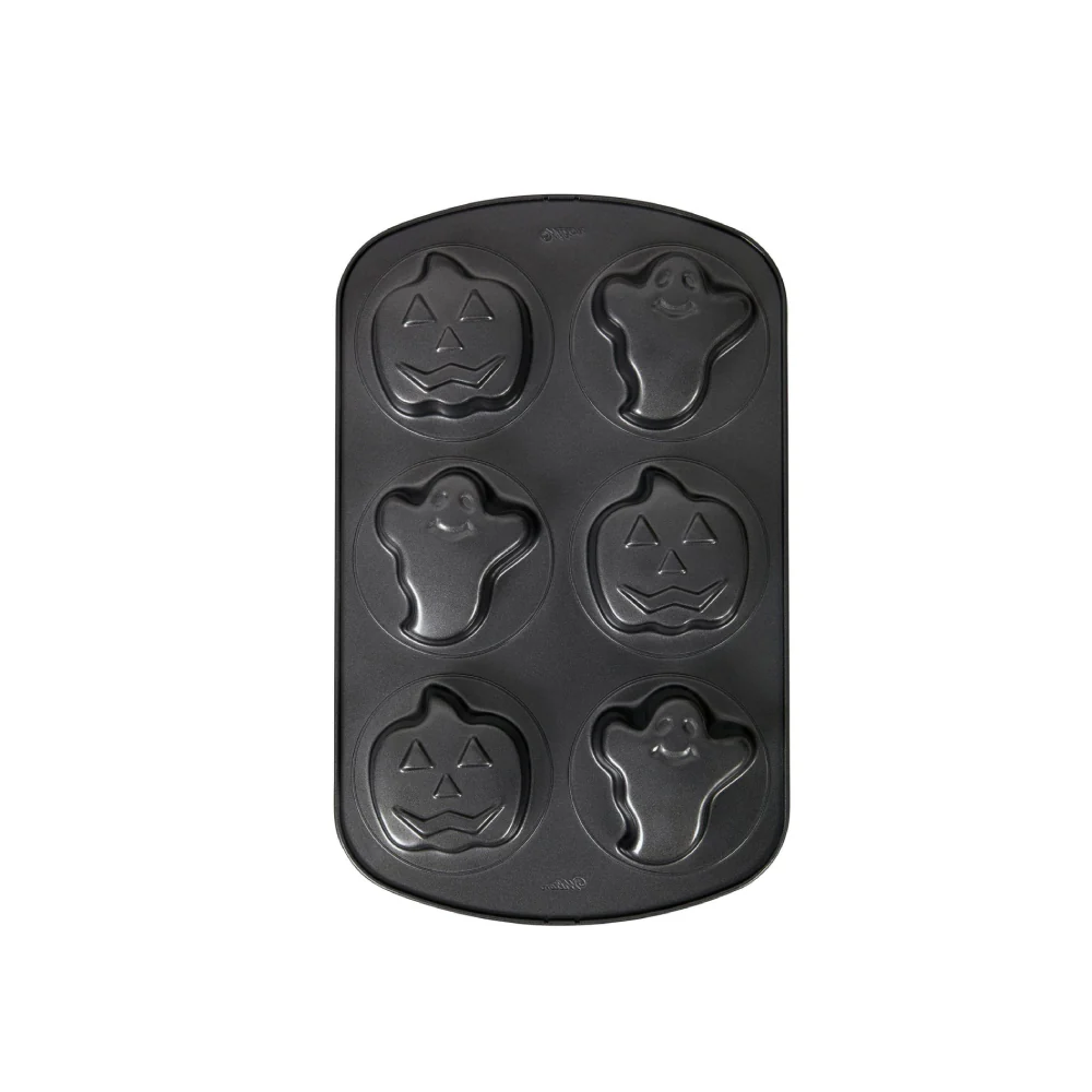 Molde metálico fantasma calabaza por 6 cavidades Wilton - Image 3