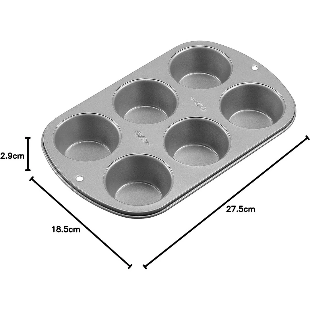 Molde Muffins Cupcakes X 6 Cavidades Wilton - Image 2