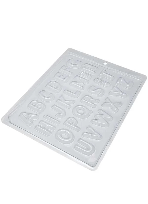 Molde para Chocolate Alfabeto Pequeño BWB