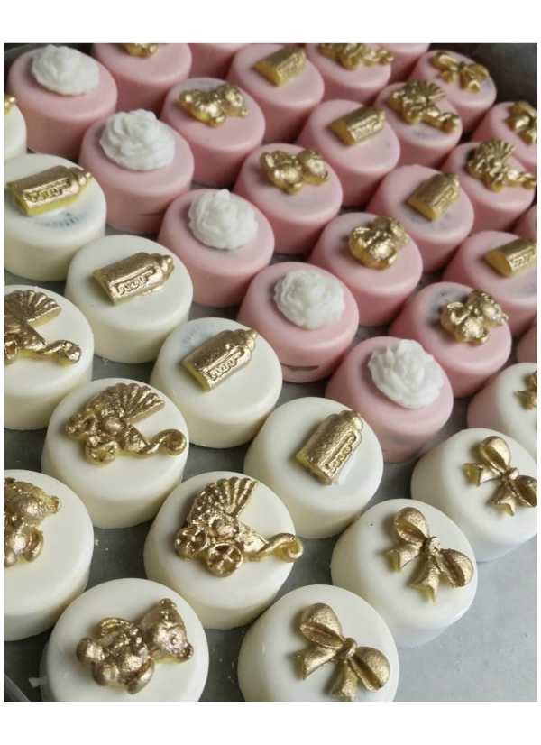 Molde para Chocolate MiniChoco Oreo Semiprofesional 3 Partes X 12 Cavidades BWB - Image 2