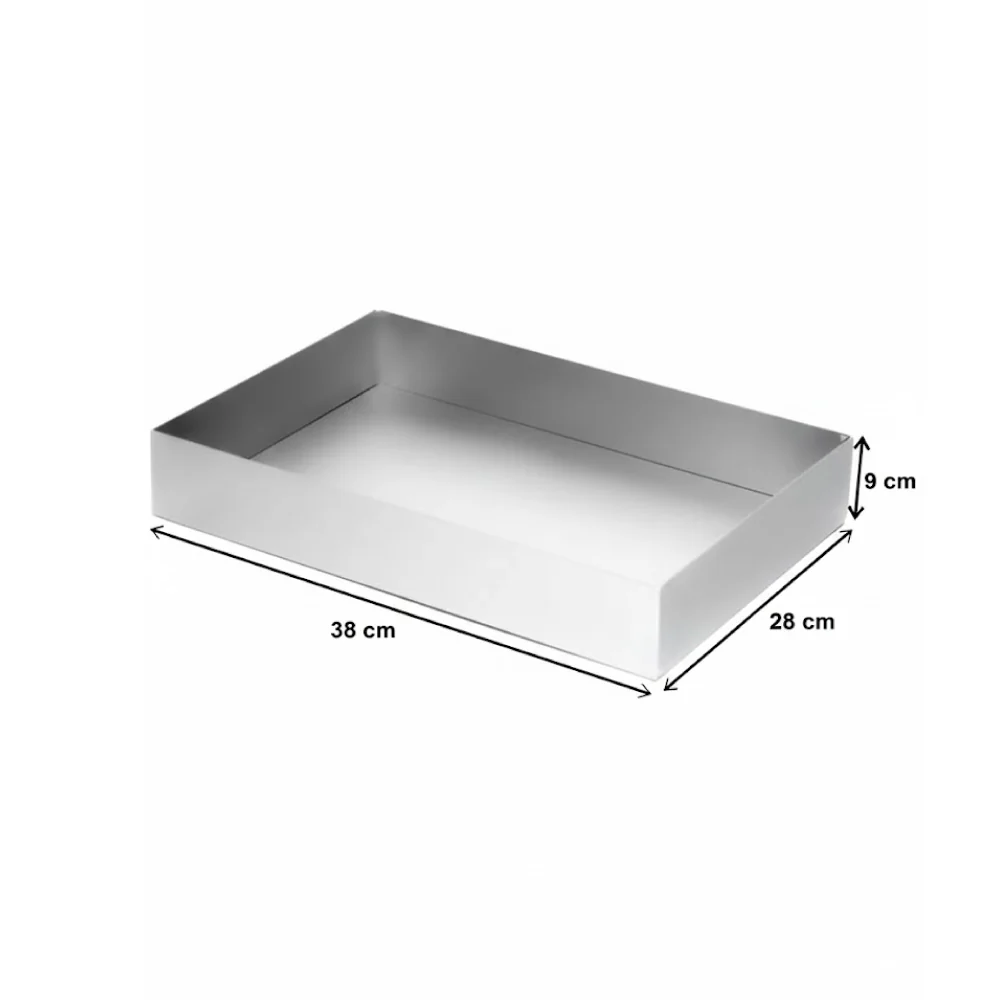 Molde para Torta Rectangular 2 Lb