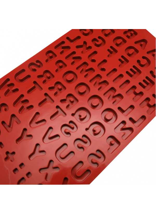 Molde de Silicona Abecedario y Signos - Image 3