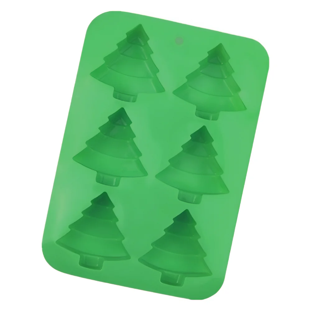 Molde de Silicona Árbol De Navidad X 6 Cavidades - Image 4