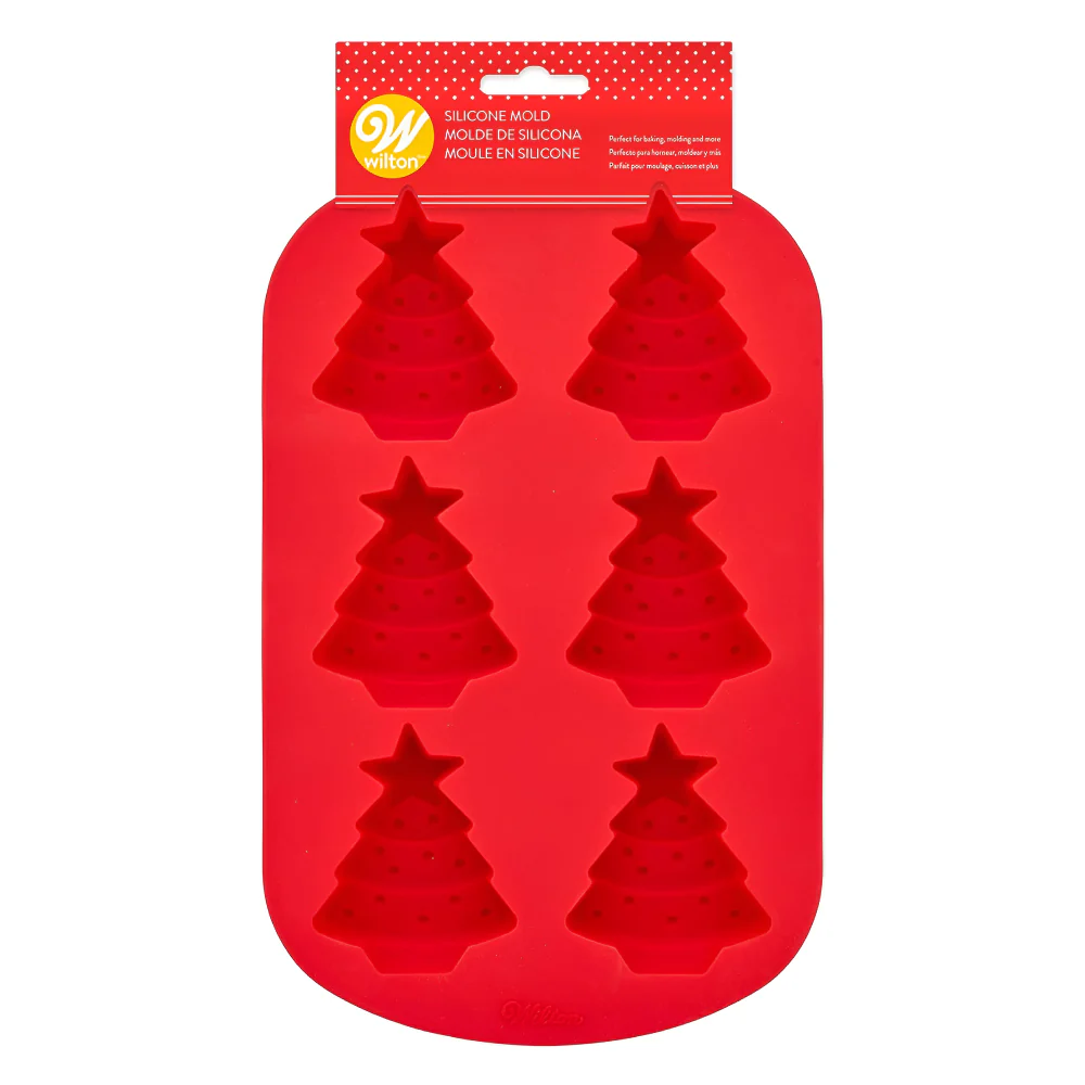 Molde de Silicona Arbol de Navidad X 6 Cavidades Wilton - Image 2