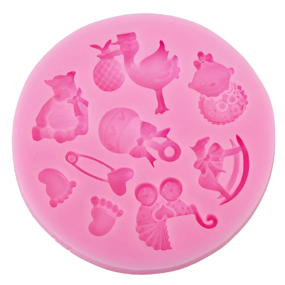 Molde de Silicona Baby Shower X 9 Cavidades - Image 2