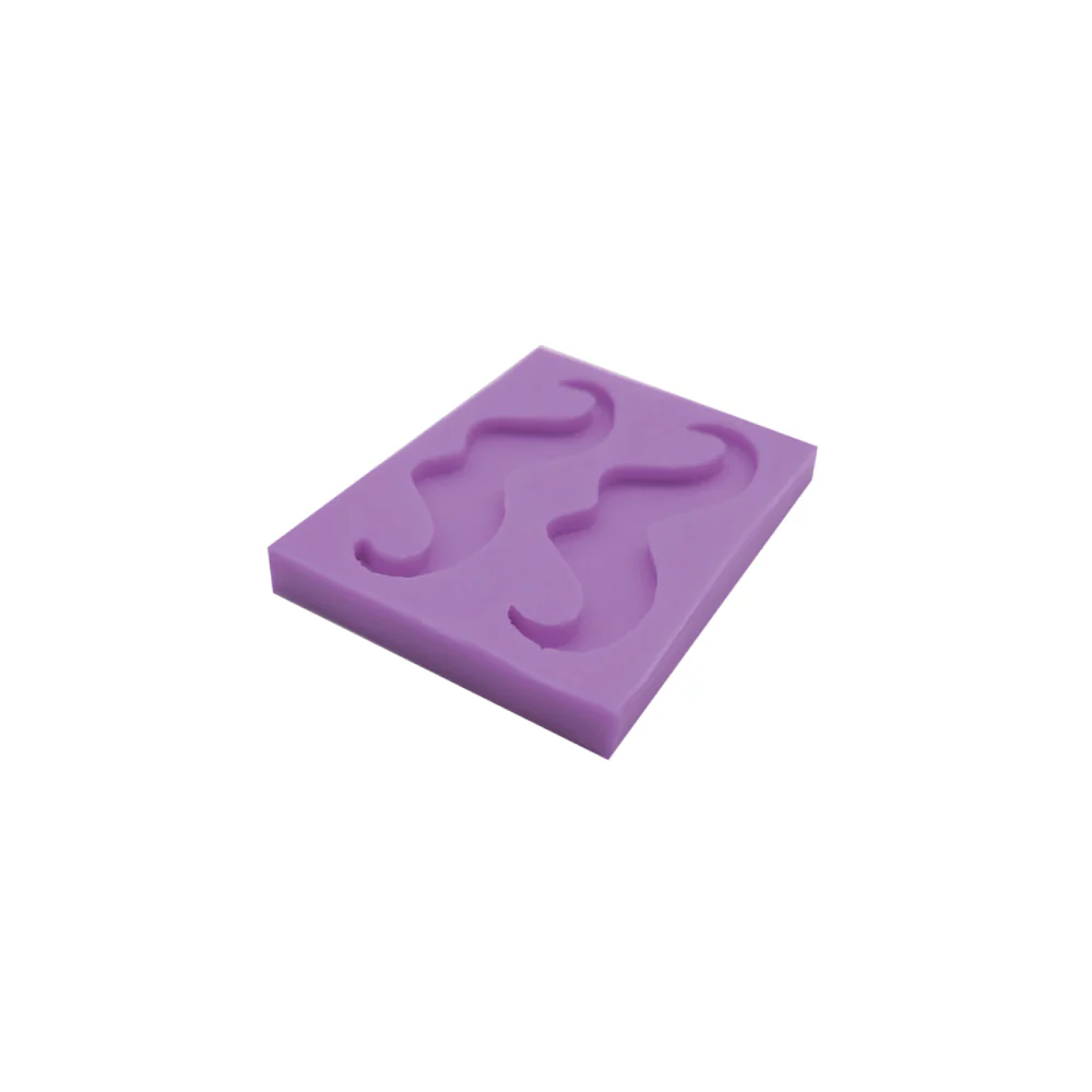 Molde de Silicona Bigotes X 2 Cavidades - Image 2