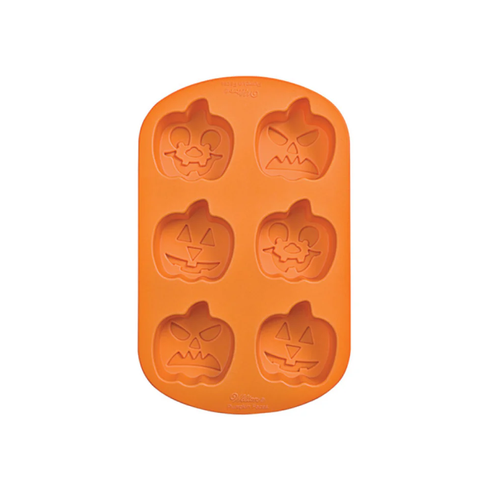 Molde silicona calabaza por 6 cavidades Wilton - Image 4