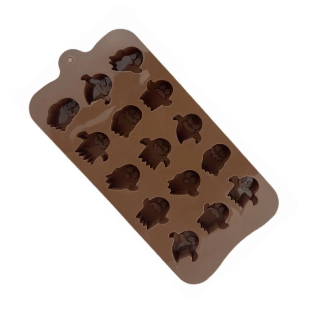 Molde Silicona Choco Fantasmas 15 Cavidades - Image 3