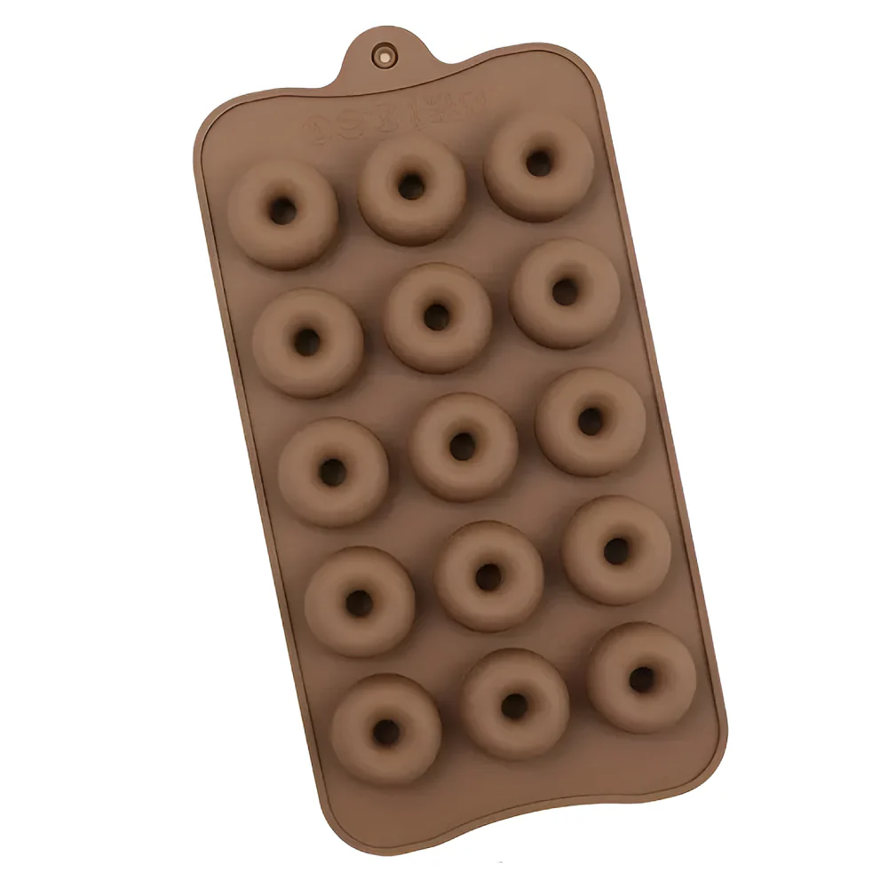 Molde de Silicona Choco Mini Dona 15 Cavidades - Image 2