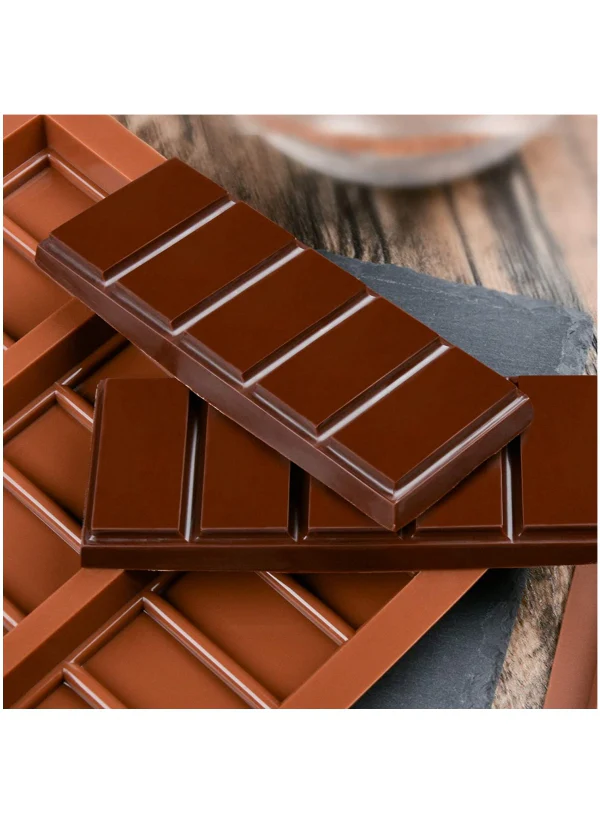 Molde de Silicona Chocolatina Rectángulos X 6 Cavidades - Image 3