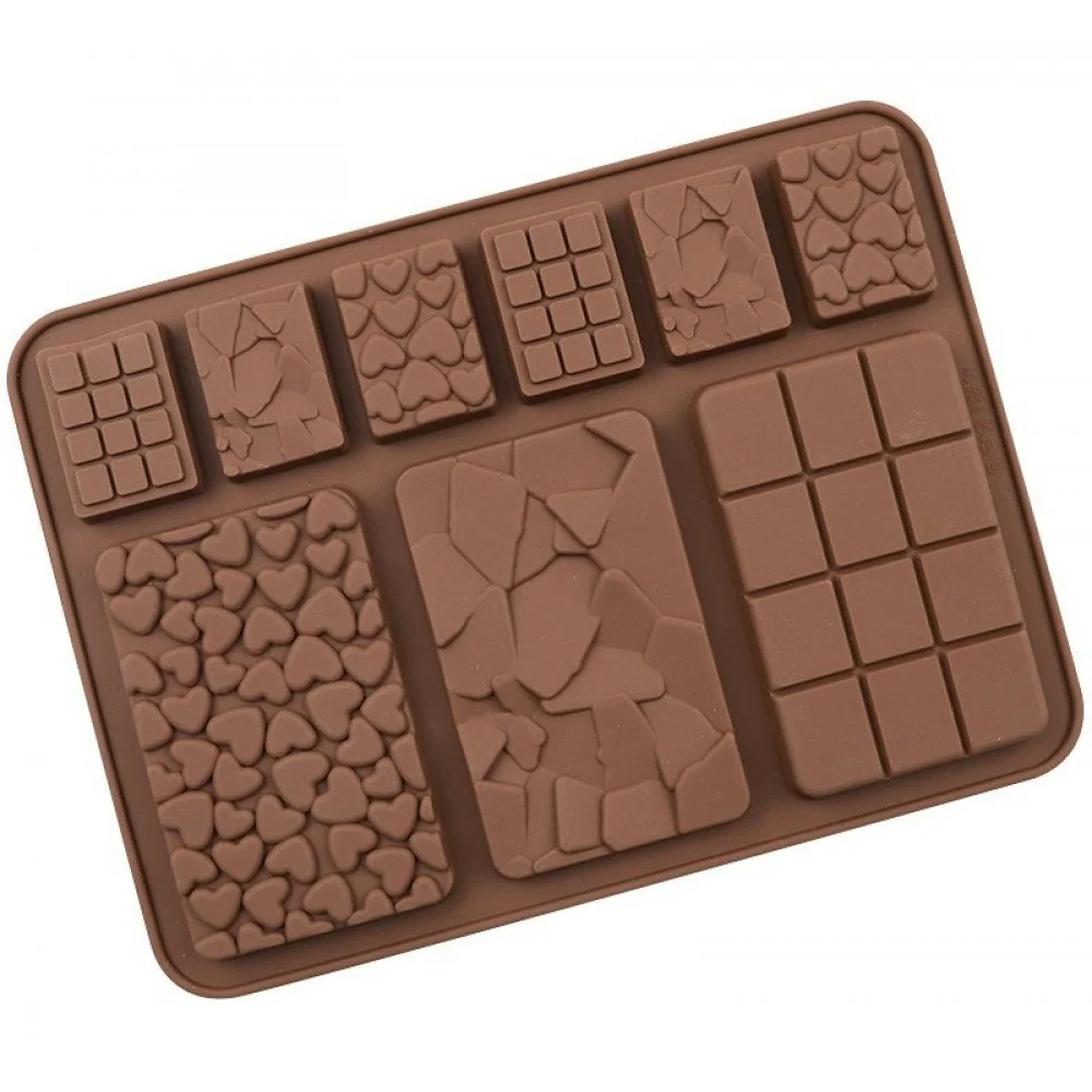 Molde de Silicona Chocolatina Varias X 9 Cavidades - Image 3