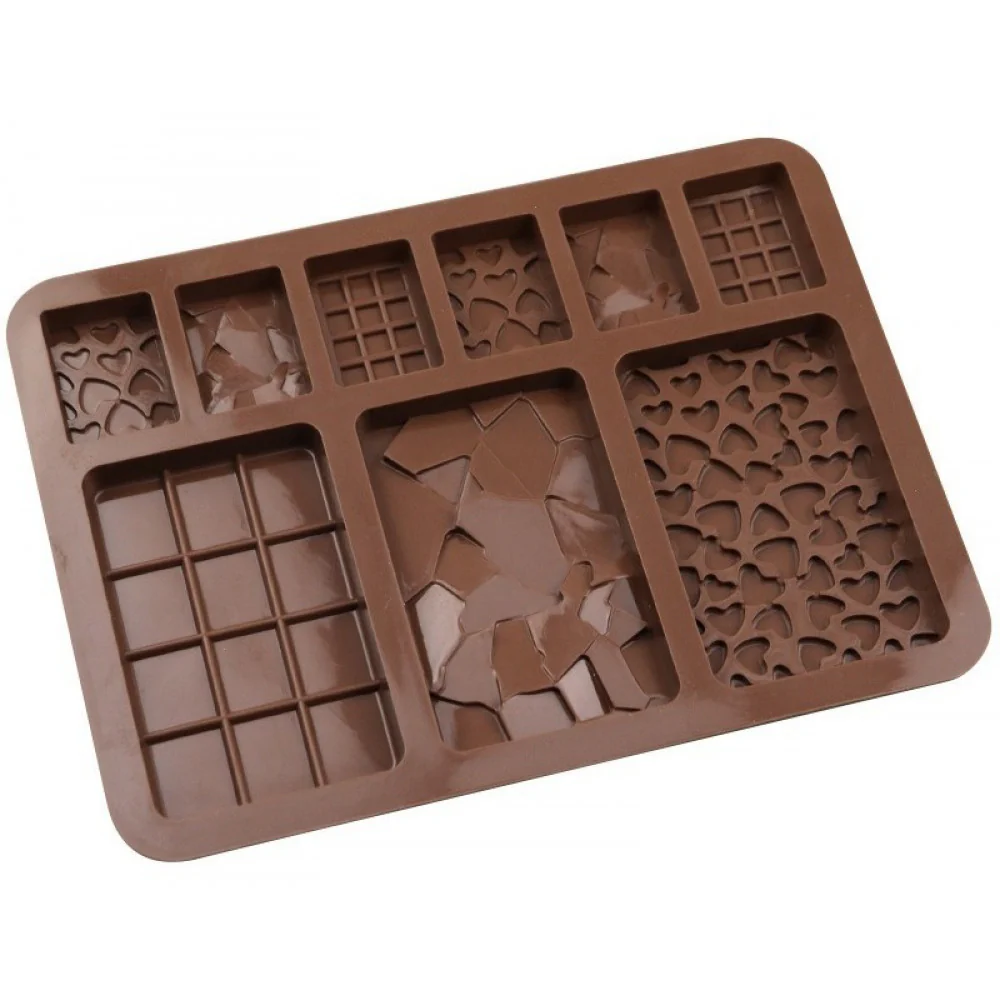 Molde de Silicona Chocolatina Varias X 9 Cavidades - Image 4