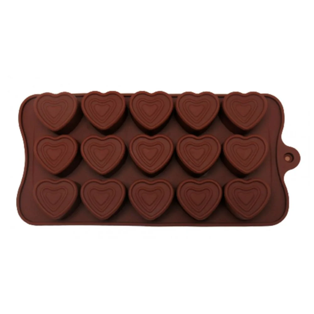 Molde de Silicona Corazon Decorado X 15 Cavidades - Image 2
