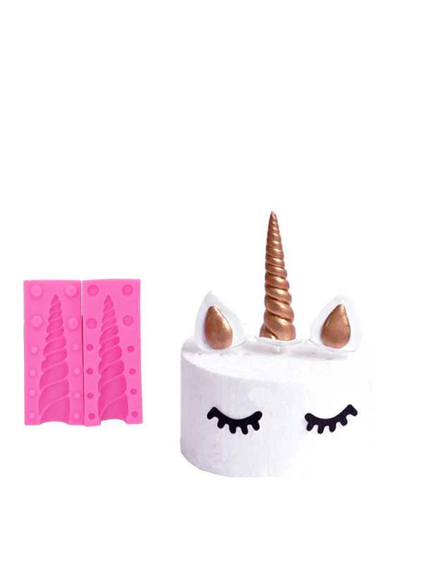Molde de Silicona Cuerno Unicornio - Image 2