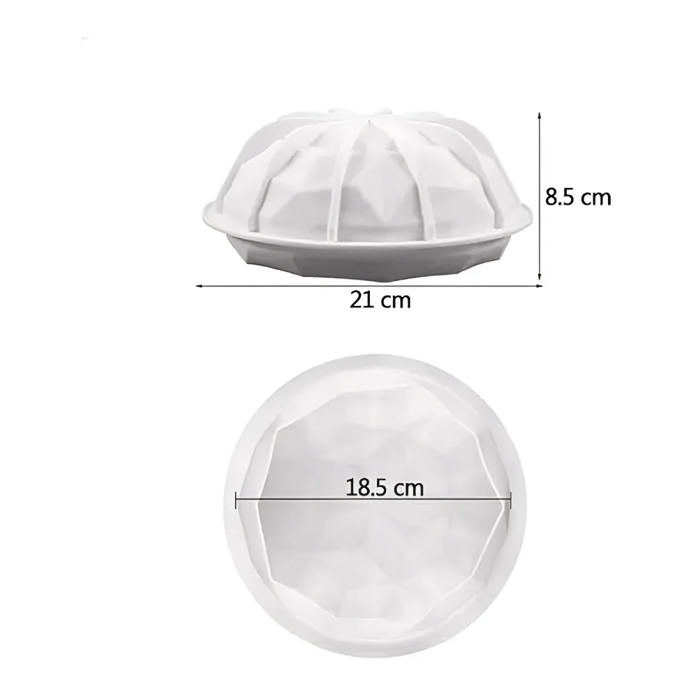 Molde de Silicona Domo Geométrico Grande - Image 2