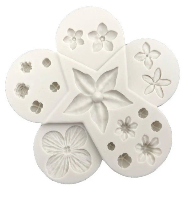 Molde de Silicona Flor de Flores - Image 2