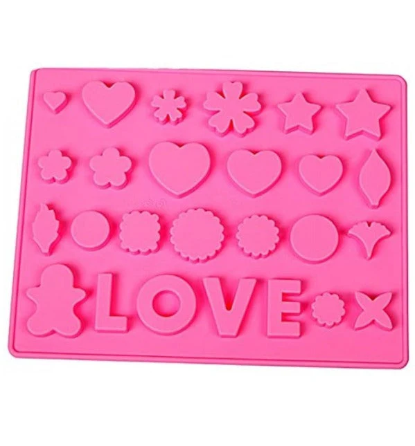 Molde de Silicona Love X 26 Cavidades