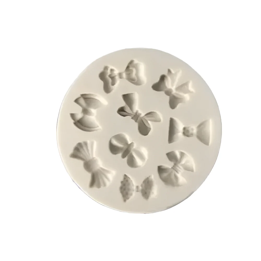Molde de Silicona Moños Pliegues 9 Cavidades - Image 2