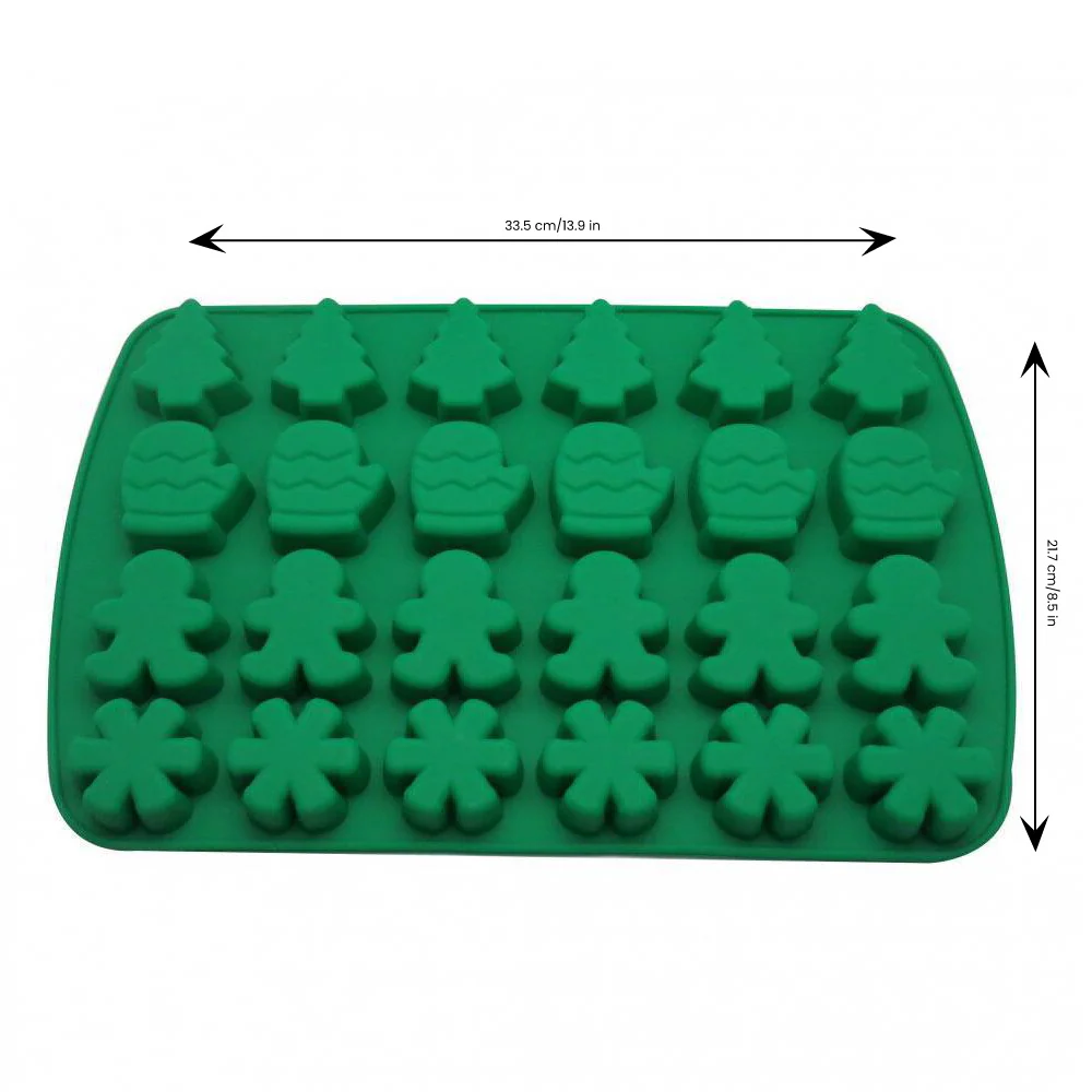 Molde de Silicona Navidad Variado X 24 Cavidades - Image 2