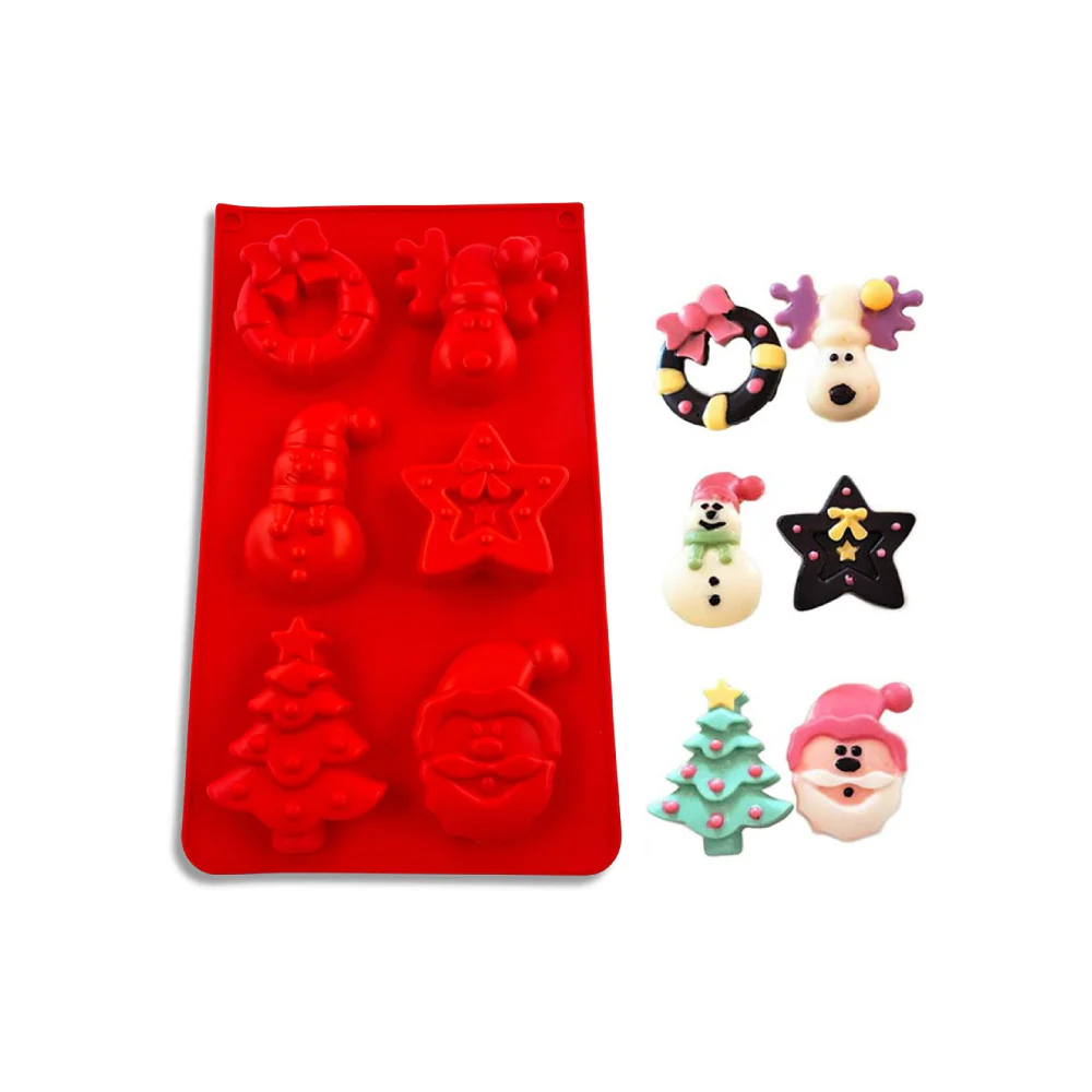Molde de Silicona Navideño X 6 Cavidades - Image 2