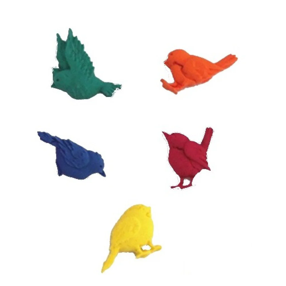 Molde de Silicona Pajaritos X 4 Cavidades - Image 2