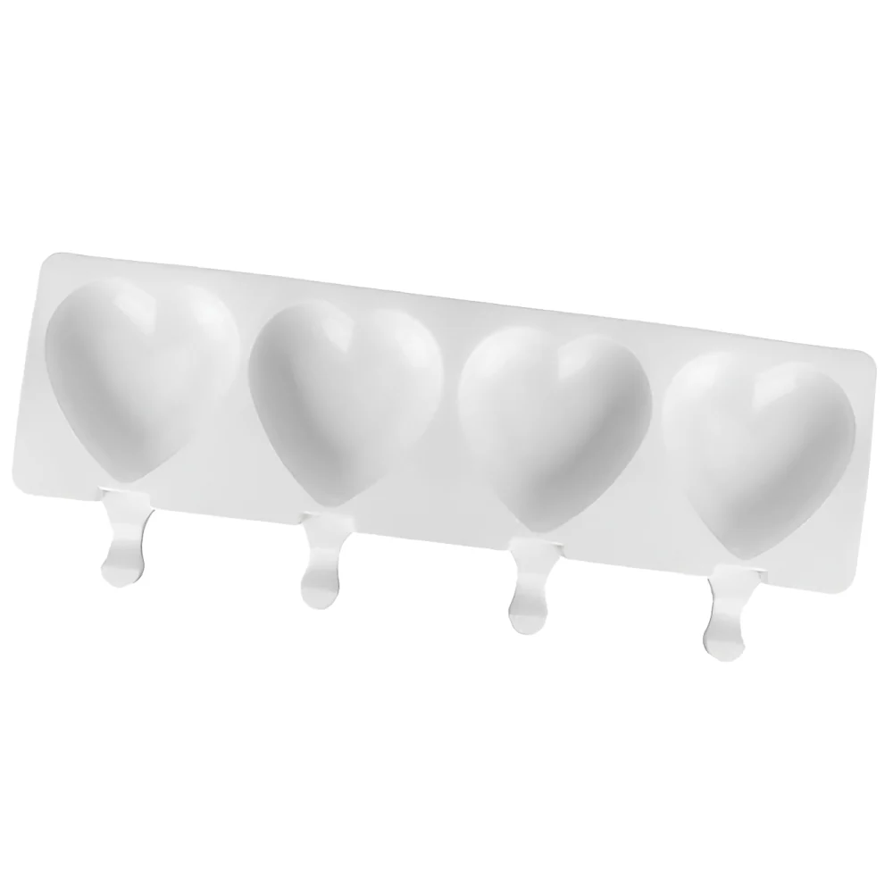 Molde de Silicona Paleta Corazones X 4 Cavidades - Image 2