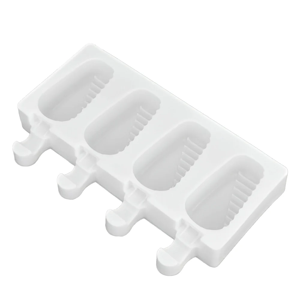 Molde de Silicona Paleta Ovalada Decorada 4 Cavidades - Image 2
