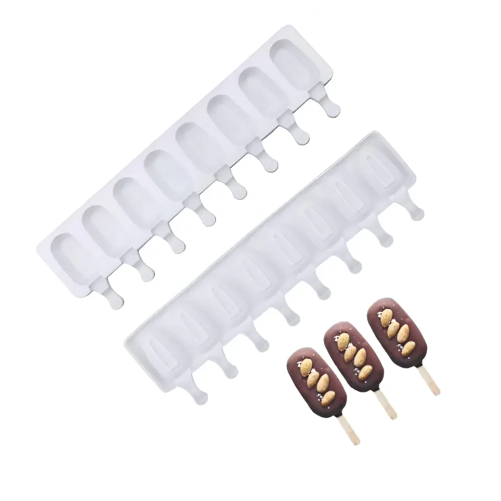 Molde de Silicona Paleta Pequeña X 8 Cavidades - Image 2