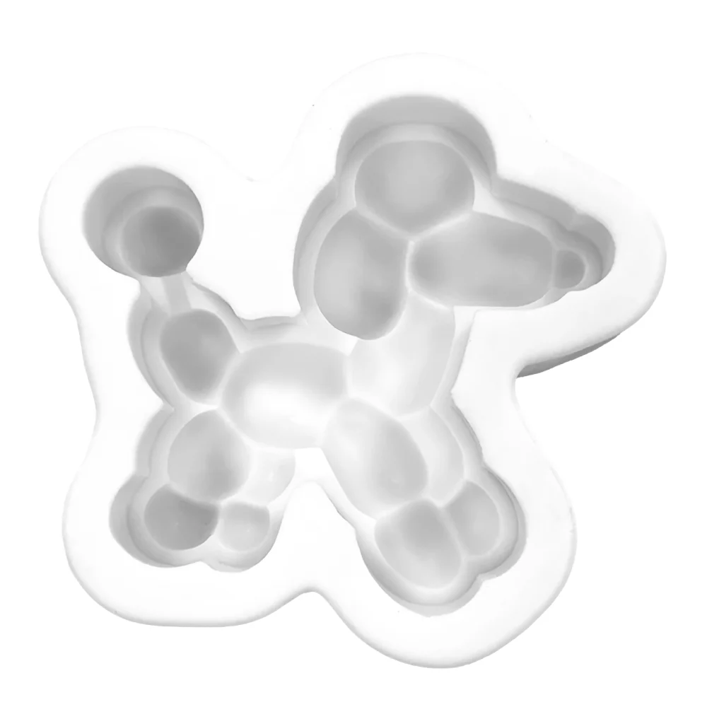 Molde de Silicona Perro Globo French Poodle - Image 2