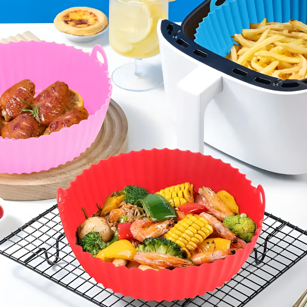 Molde de Silicona Protector Air Fryer Pequeño 17 Cm - Image 6