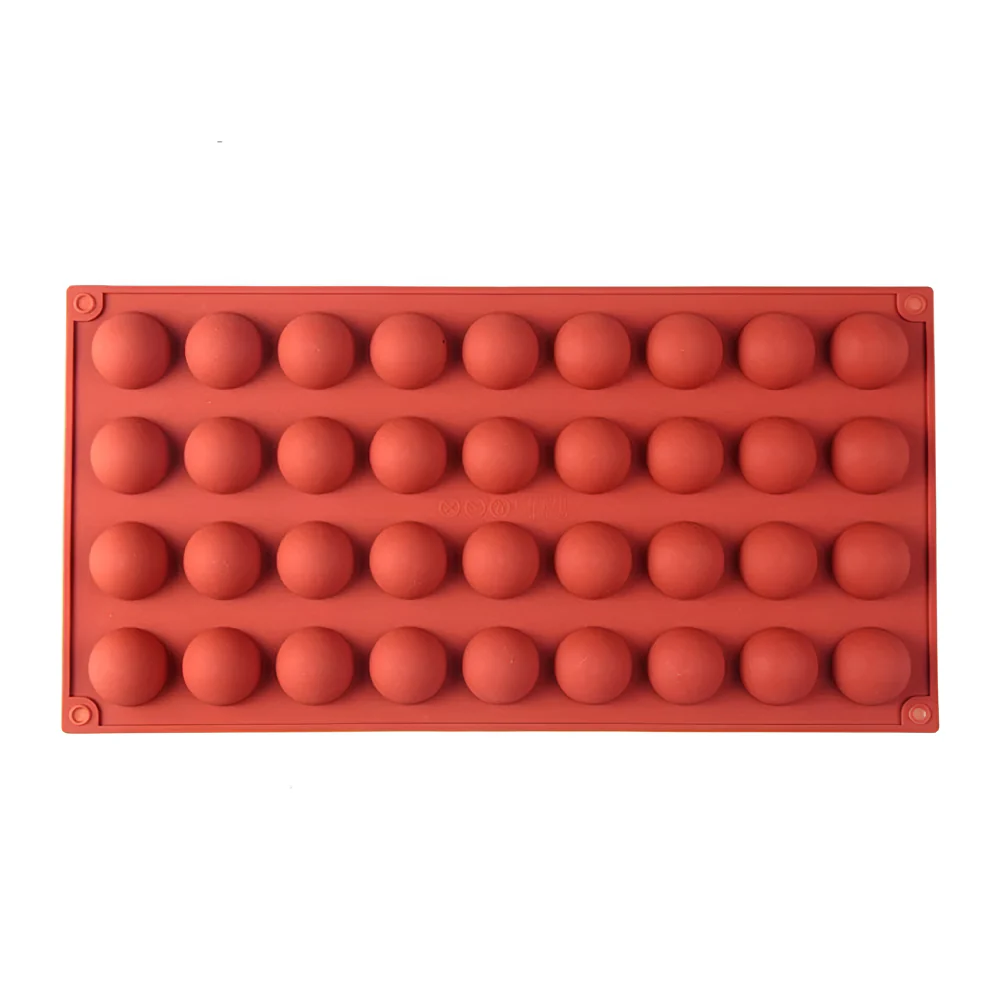 Molde de Silicona Semiesfera 36 Cavidades
