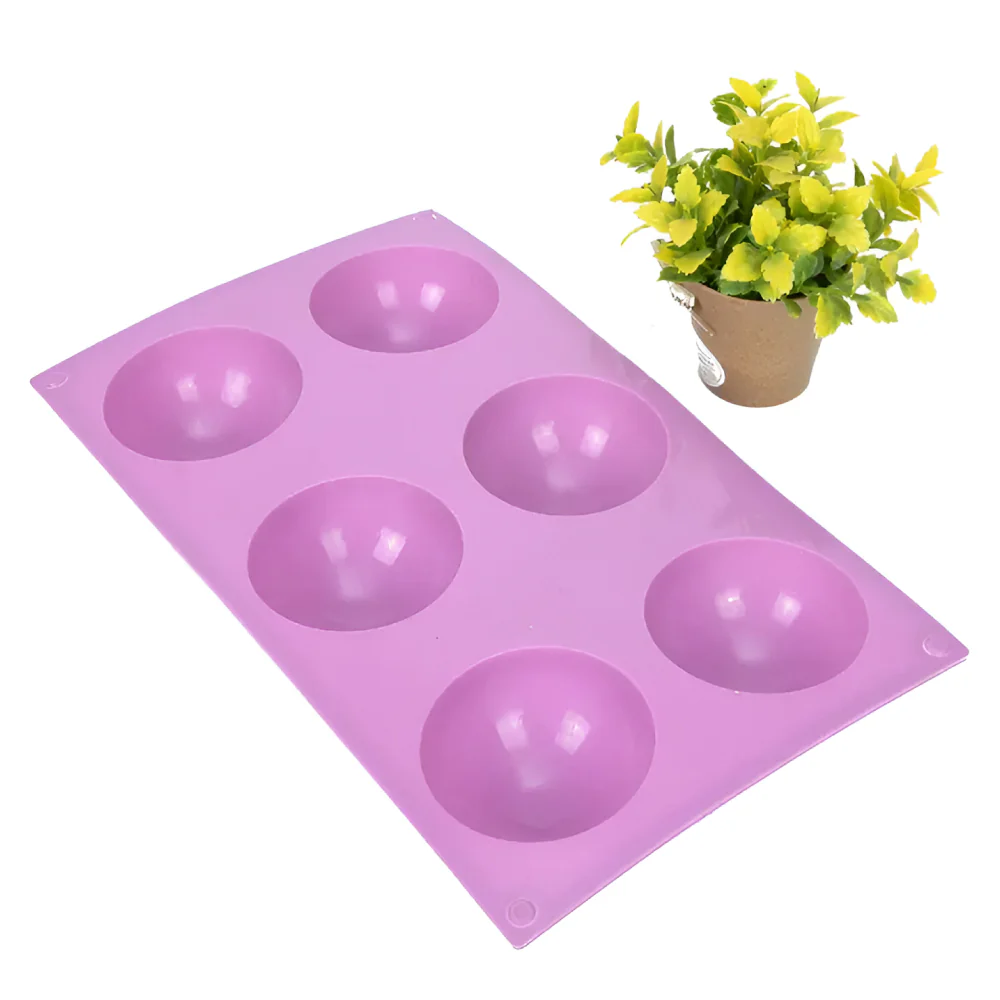 Molde de Silicona Semiesfera X 6 Cavidades - Image 4