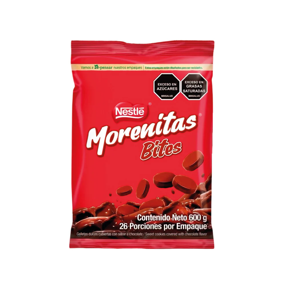 Morenitas Bites Galleta Nestlé 600 gr.