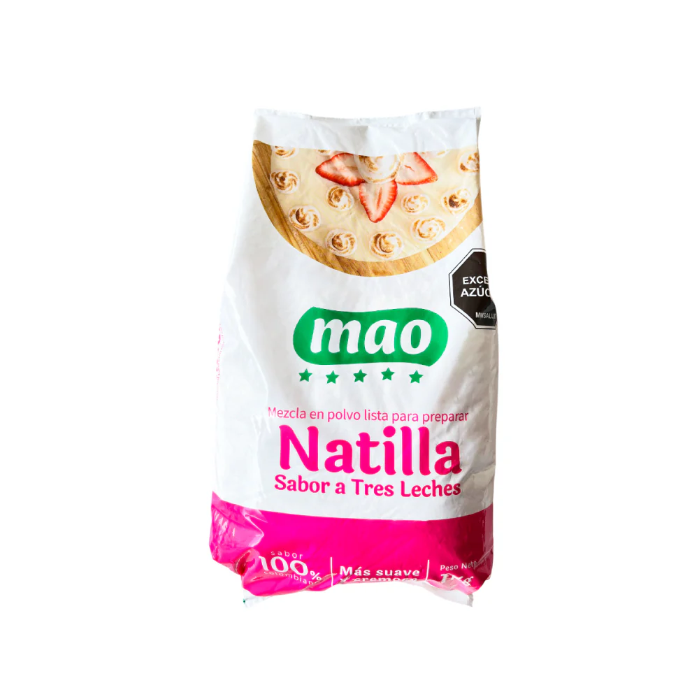 Natilla Tres Leches 1 kg Mao