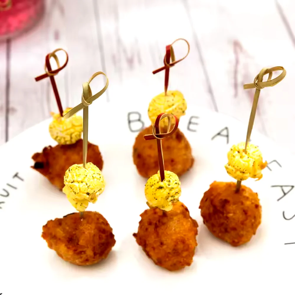Pincho Rojo 10 Cm x 100 Unds. - Image 3