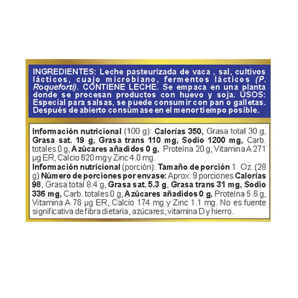 Queso Azul Danés Dana Bluecheese Centurion 250 Gr - Image 3