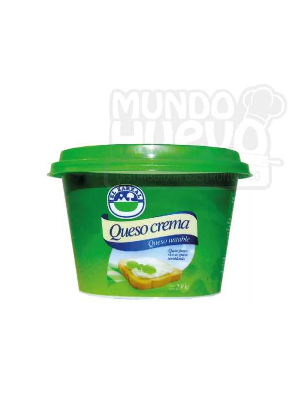 Queso Crema x 230 Gr Zarzal