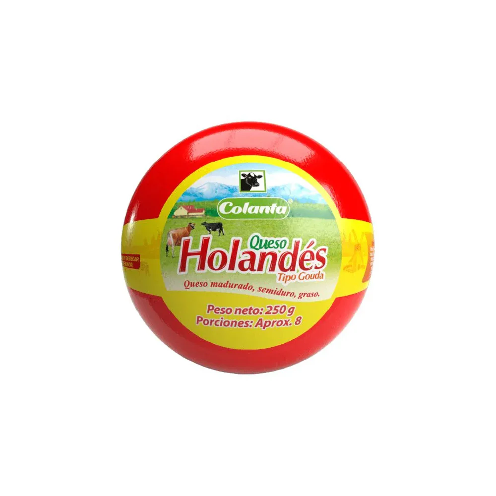 Queso Holandés Colanta 250 Gr