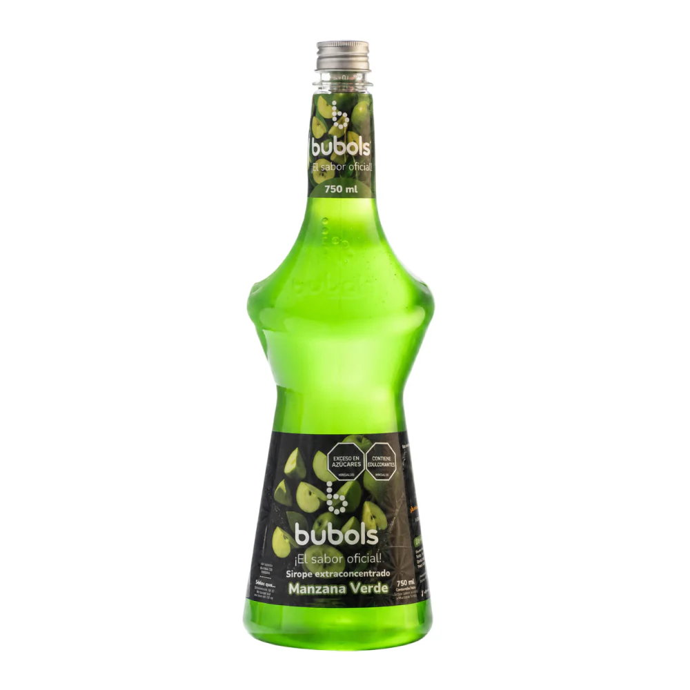 Saborizante Manzana Verde Bubols 750 ML