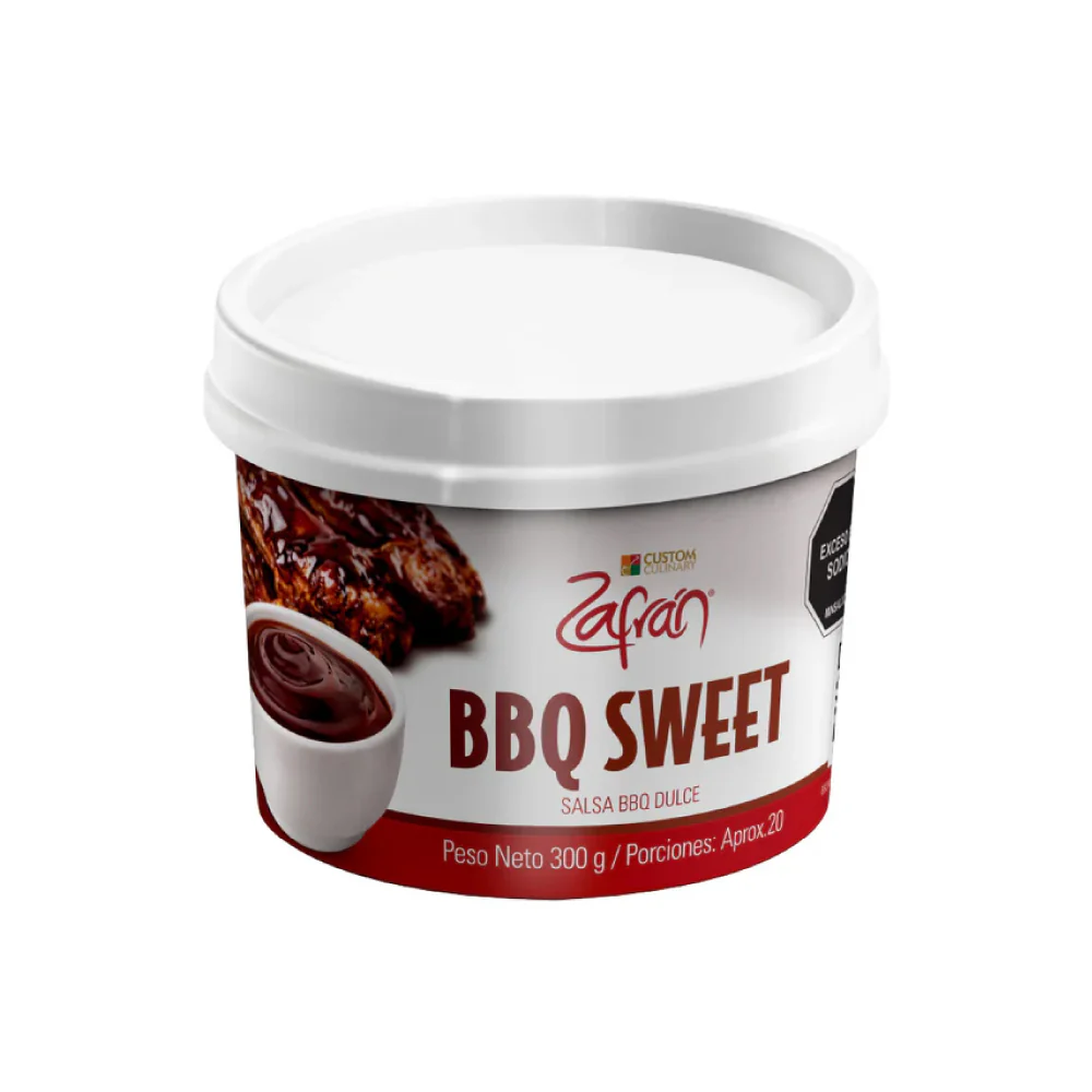 Salsa BBQ Sweet Zafrán 300 Gr
