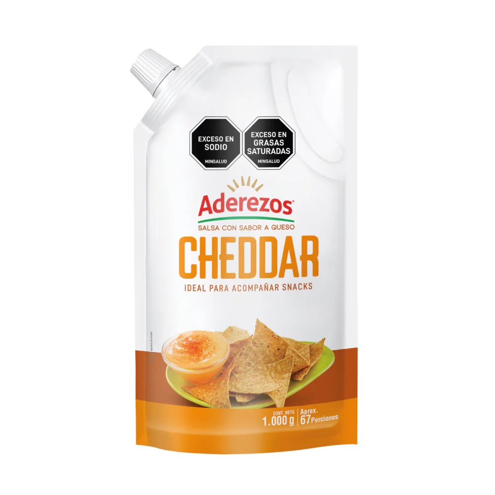 Salsa cheddar Aderezos 1.000 gr