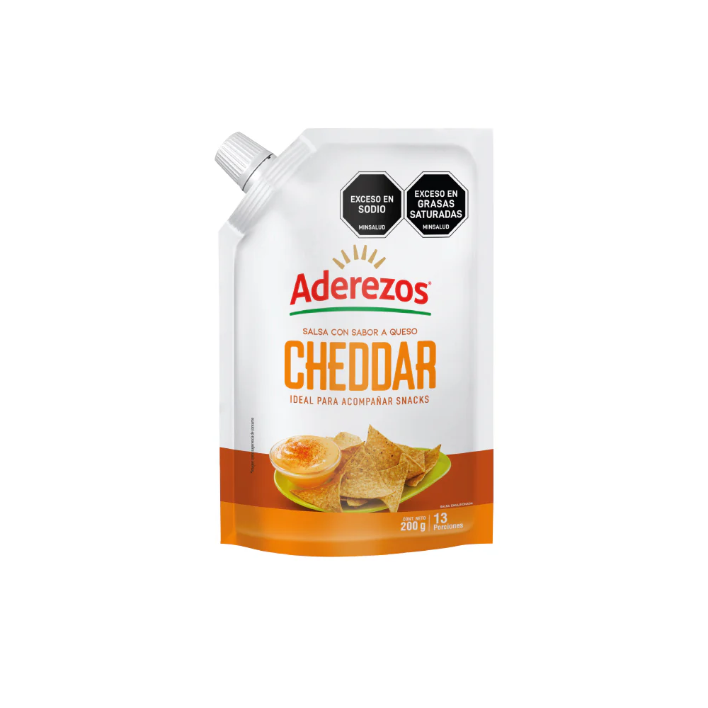 Salsa Tipo Queso Cheddar Aderezos 200 gr