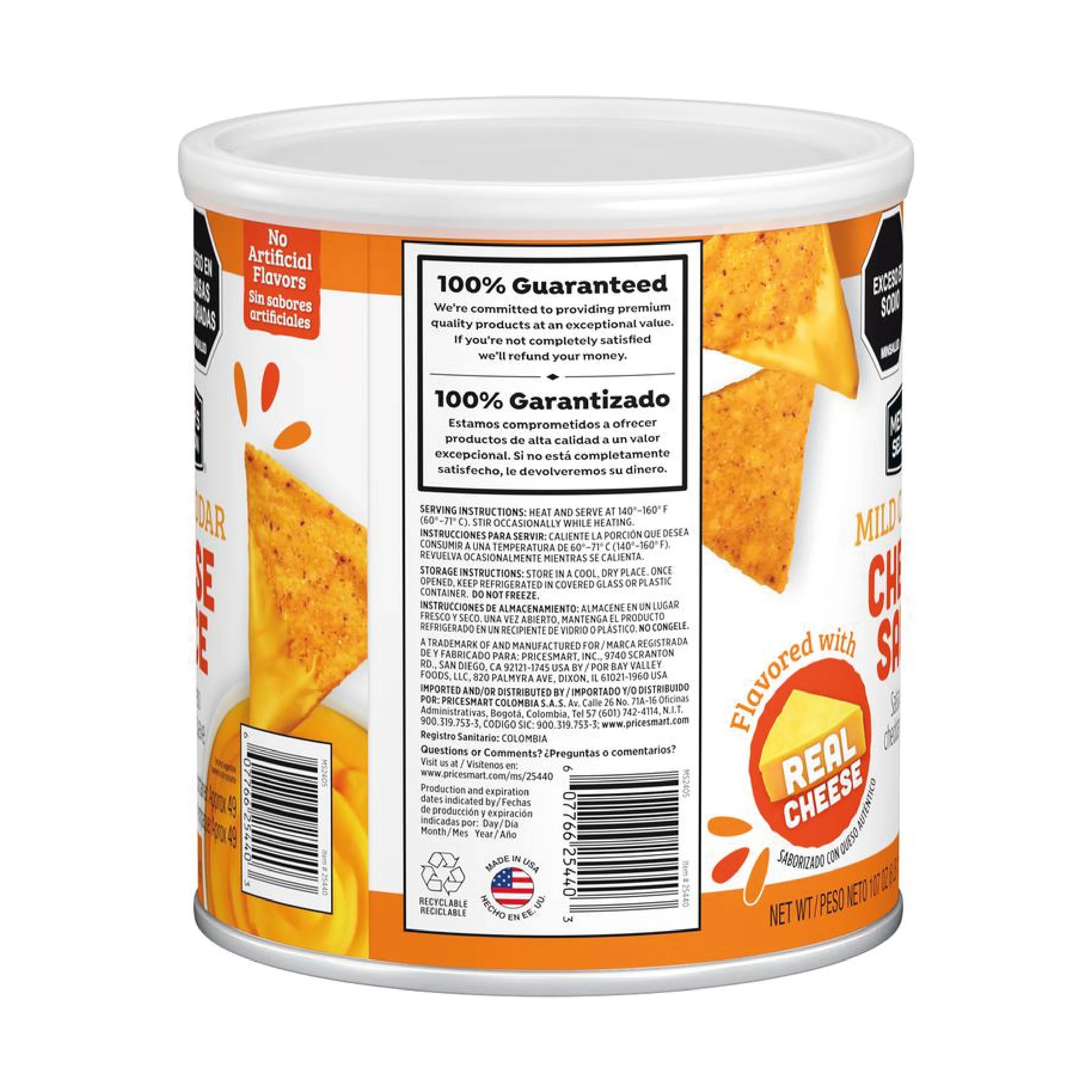 Salsa Cheddar Suave Members Selection 3 Kg. - Image 2