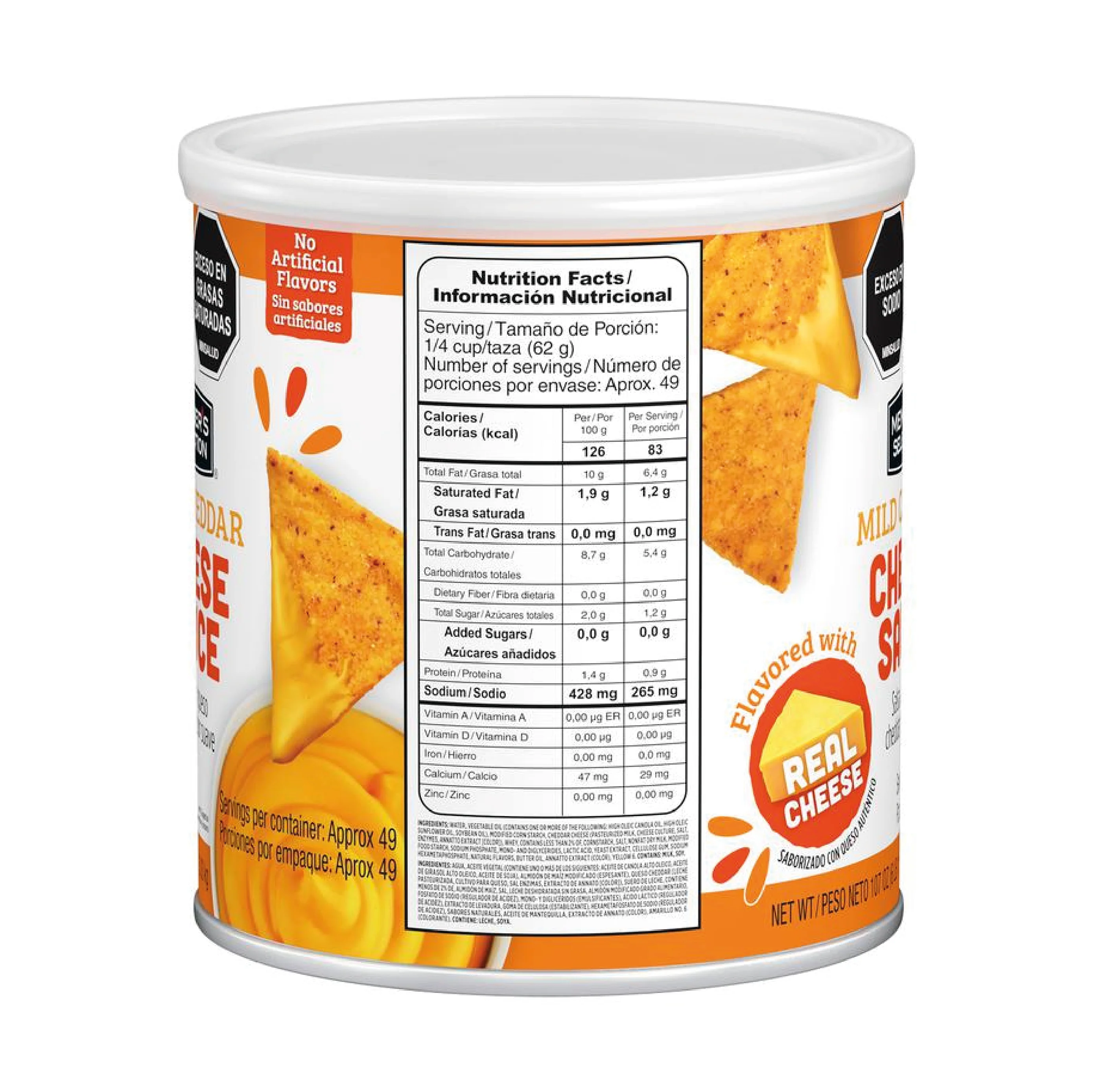 Salsa Cheddar Suave Members Selection 3 Kg. - Image 3