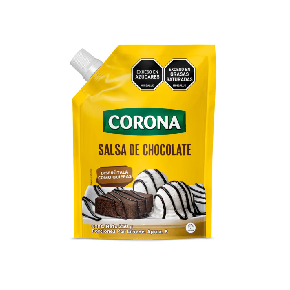 Salsa Chocolate 250 Gr Corona