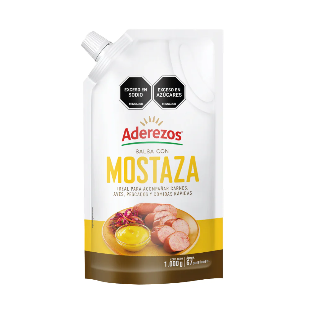Salsa mostaza Aderezos 1.000 gr