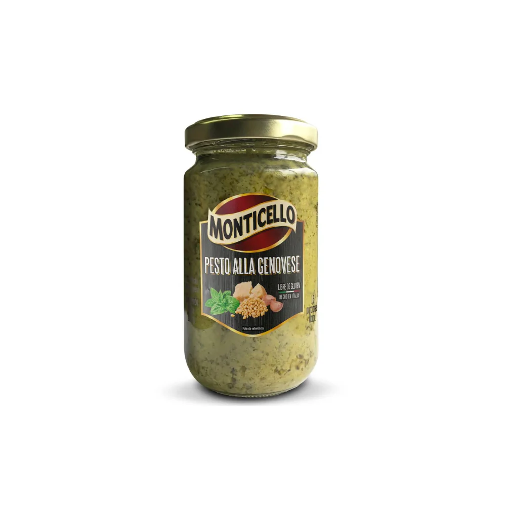 Salsa Pesto Alla Genovese Monticello 190 Gr